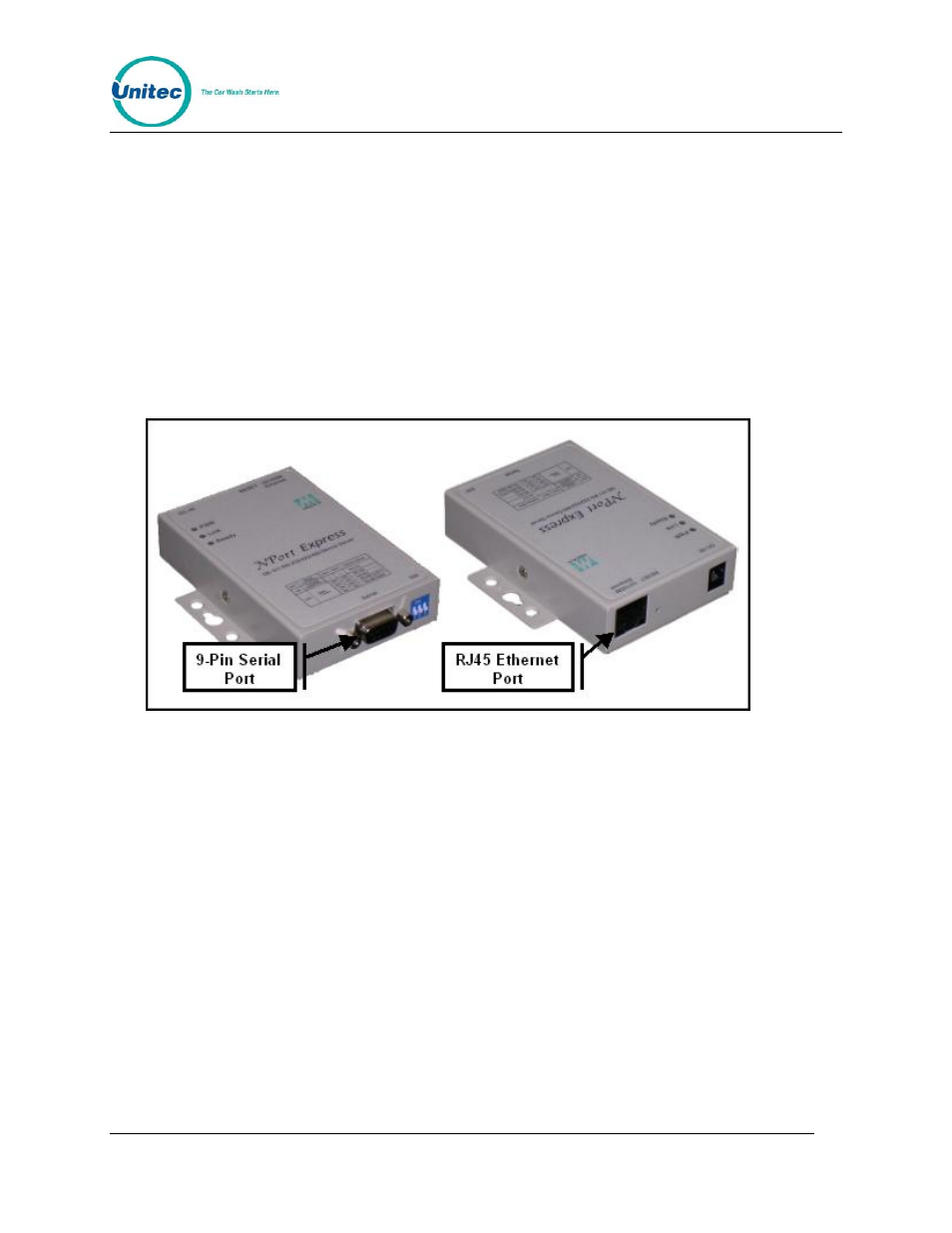 Appendix c, Pos interface external pos option, Appendix c. pos interface external pos option | Unitec Sentine Installation Manual User Manual | Page 31 / 31