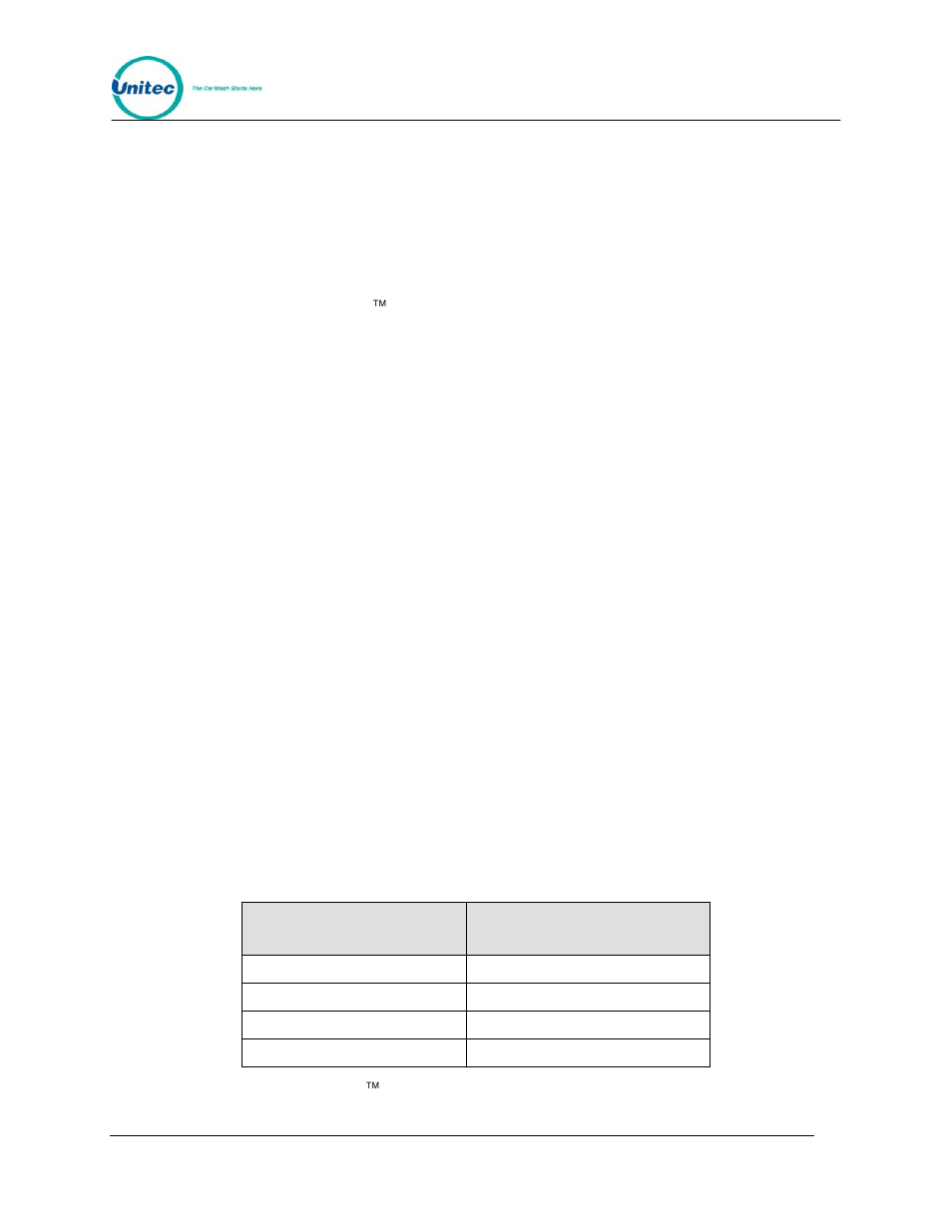 5 multi-unit fleet system (optional feature), Multi-unit fleet system (optional feature), Table 15. multi-unit fleet cable connections | Unitec Wash Select II POS Installation Manual User Manual | Page 39 / 64