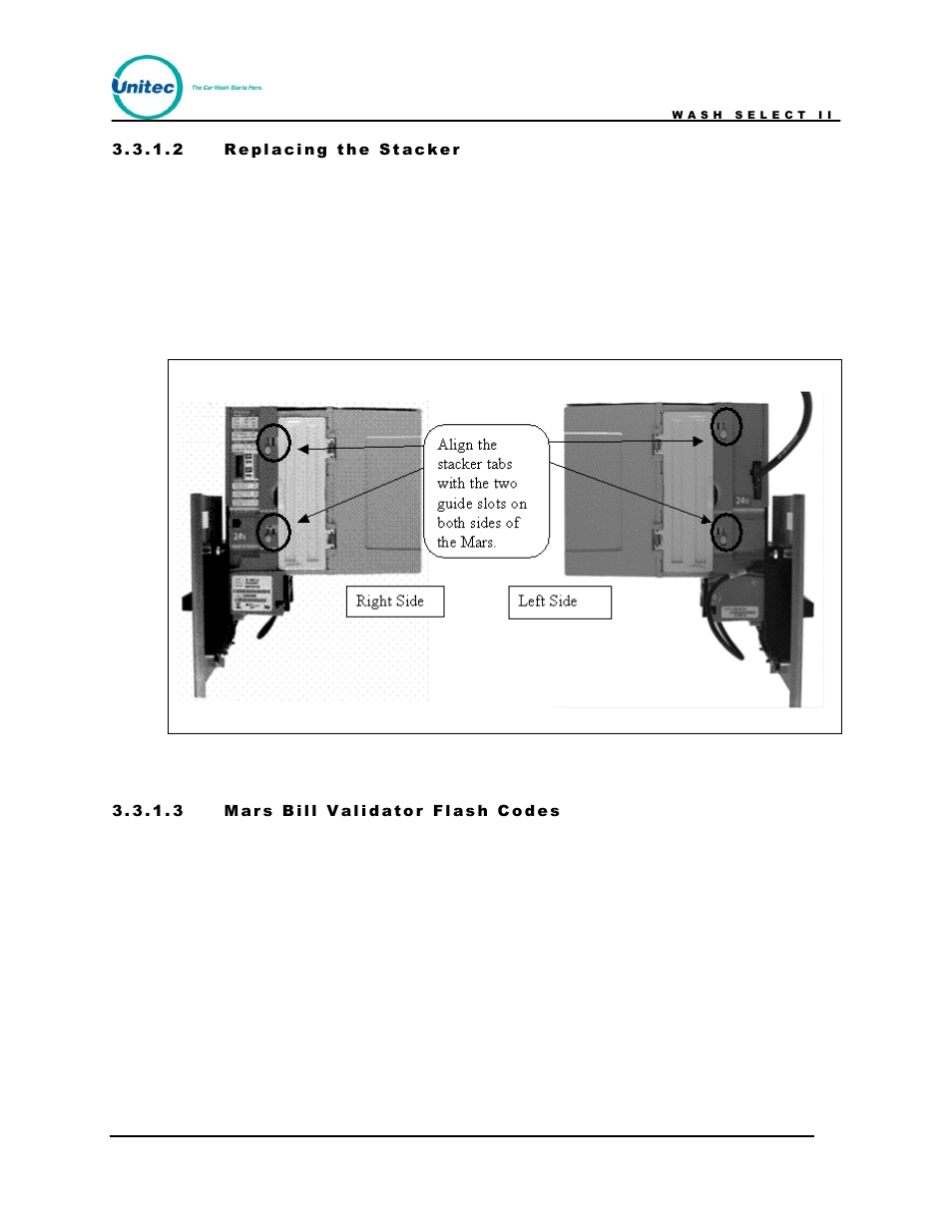 Figure 11. mars bill stacker replacement | Unitec Wash Select II POS Owner’s Manual User Manual | Page 119 / 214