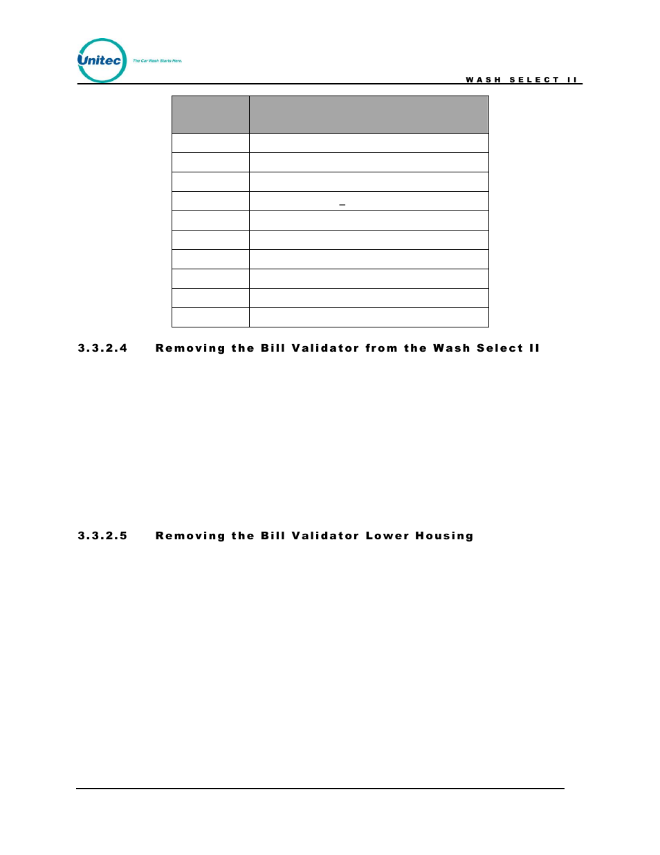 Unitec Wash Select II POS Owner’s Manual User Manual | Page 128 / 214