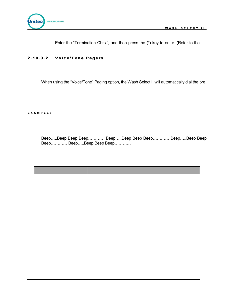 Setting description | Unitec Wash Select II POS Owner’s Manual User Manual | Page 79 / 214