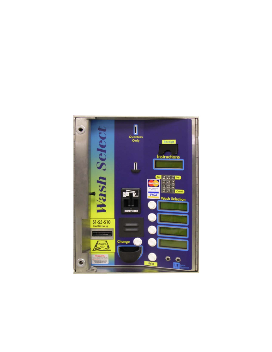 Unitec Wash Select II With WashPay Integration Operations Manual User Manual | 125 pages