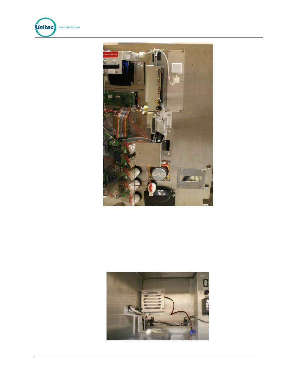 Figure 24. shock sensor figure 25. mounted siren, Alarm siren | Unitec Wash Select II With WashPay Integration Operations Manual User Manual | Page 121 / 125