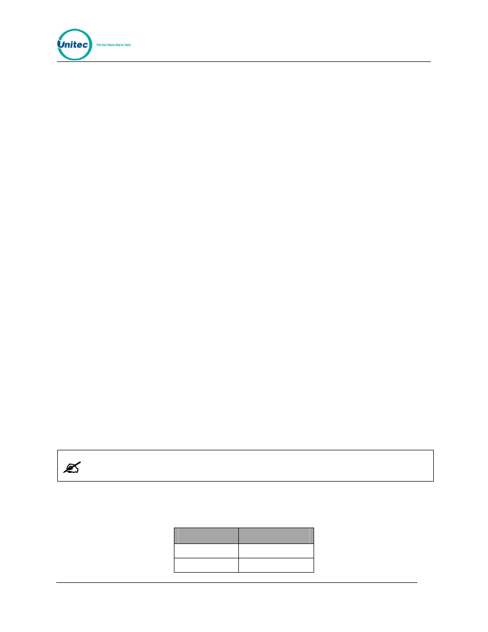 1 interface mode, 2 notifications, 3 set bay address | 1 set pos4000 bay address, Interface mode, Notifications, Set bay address, Table 5. pos4000 bay numbering | Unitec Wash Select II With WashPay Integration Operations Manual User Manual | Page 46 / 125