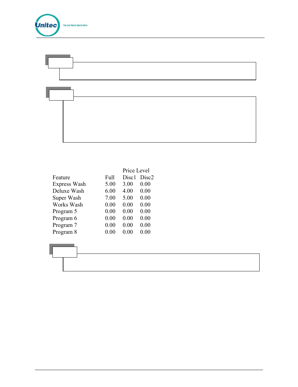 Unitec POS4000/V2 User Manual | Page 152 / 172