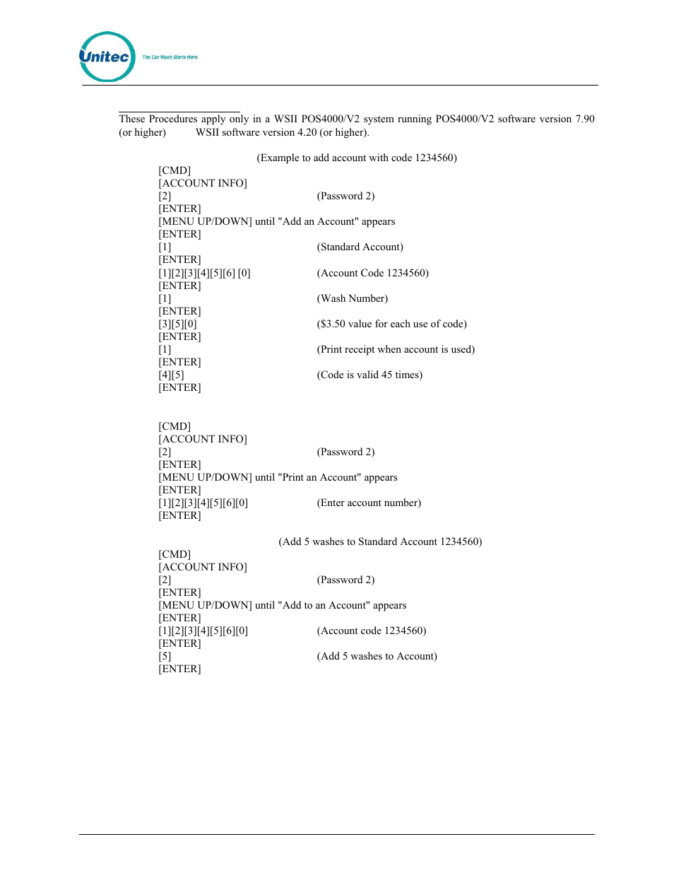 Unitec POS4000/V2 User Manual | Page 172 / 172