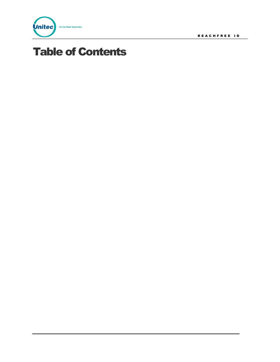 Unitec ReachFree ID for Wash Select II User Manual | Page 3 / 16