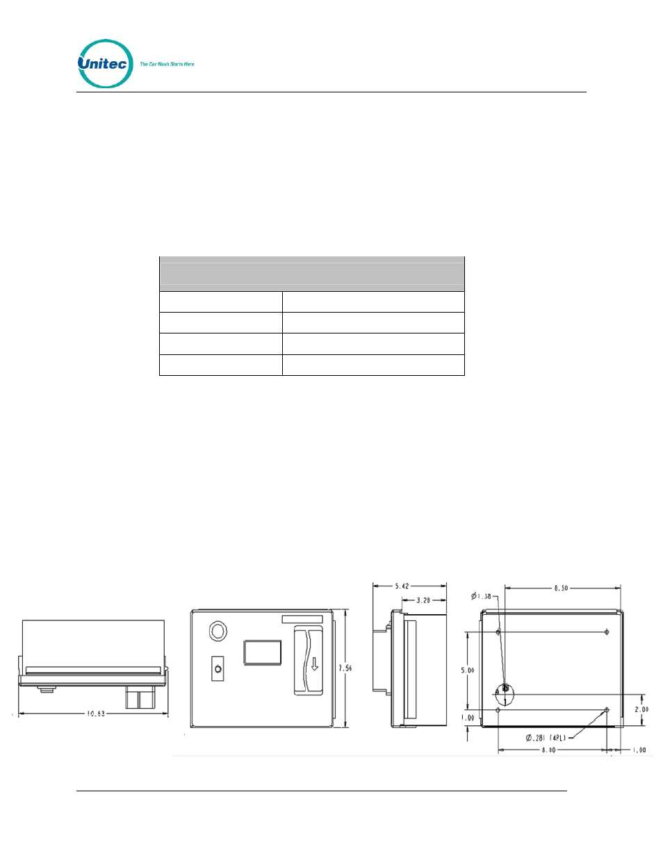 Unitec WashPay Card Terminal Retrofit User Manual | 6 pages