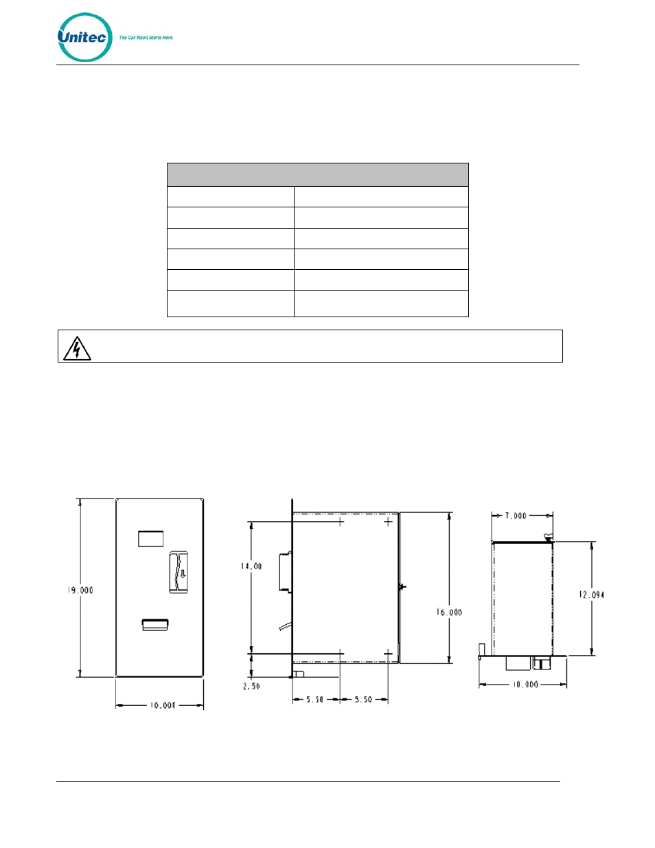 Unitec Receipt Printer User Manual | 2 pages