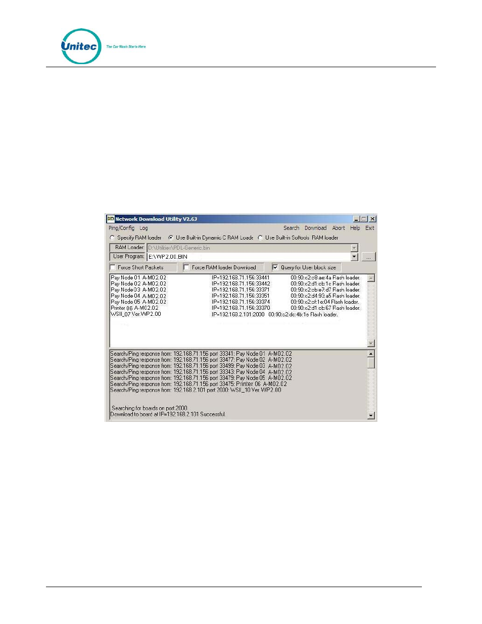 3 updating the wash select ii interface board, Updating the wash select ii interface board, Figure 4. completed downloads | Unitec WashPay Gen 1 to Gen 2 Upgrade User Manual | Page 9 / 13