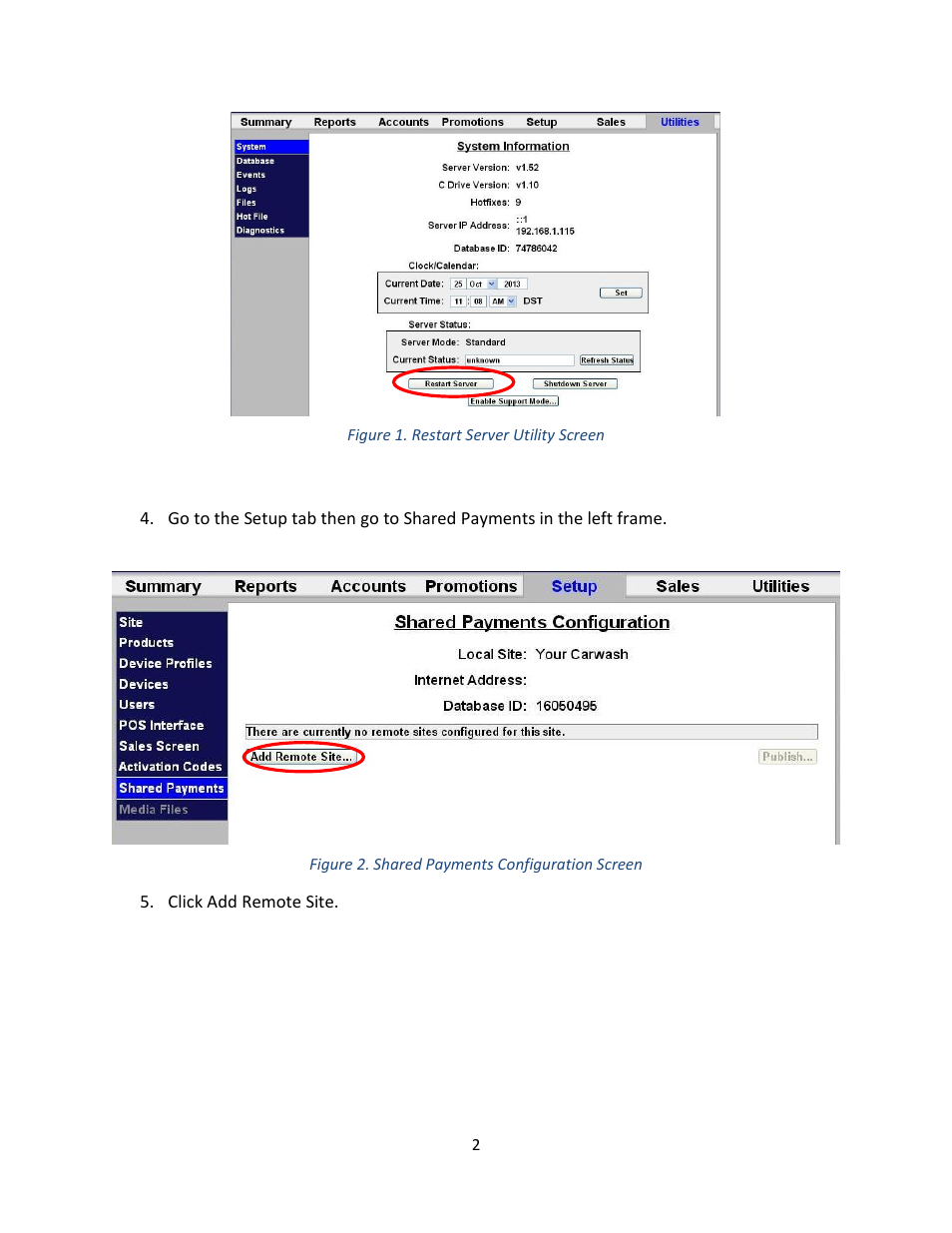 Unitec Multi-Site Accounts User Manual | Page 4 / 9