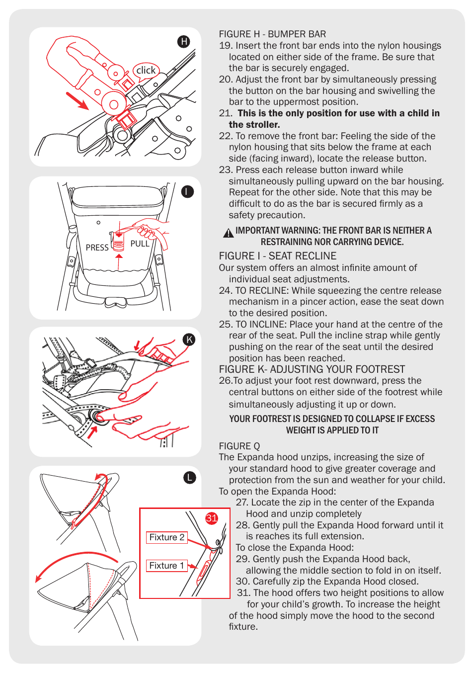 Valco Baby Zee User Manual | Page 4 / 8