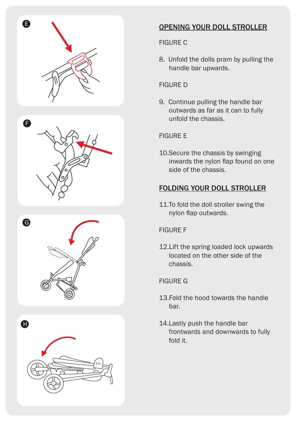 Valco Baby Mini Marathon Dolls Stroller User Manual | Page 3 / 4