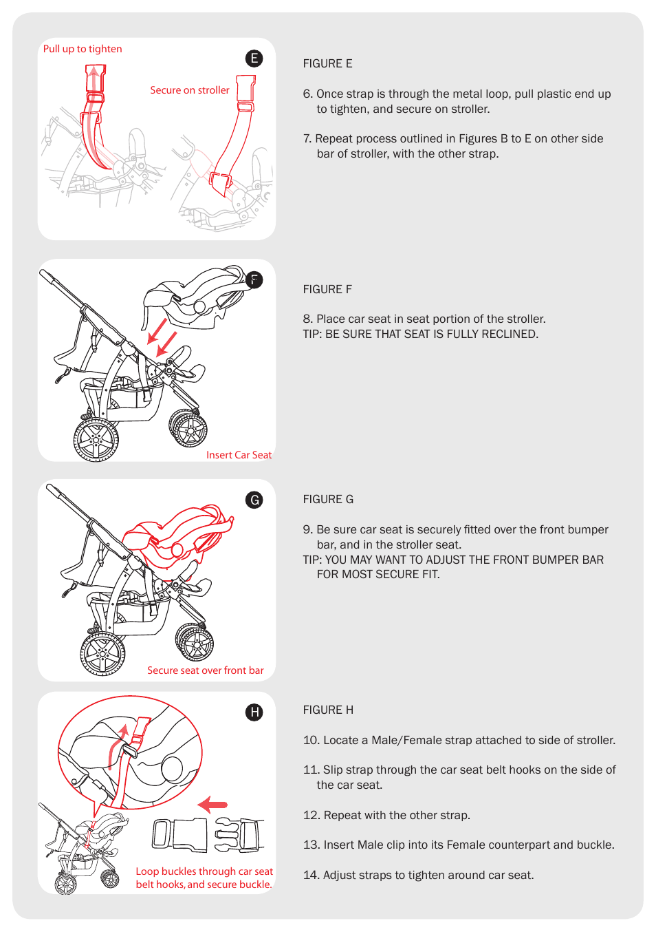Valco Baby Latitude Maxi Cosi Car Seat Adaptor User Manual | Page 3 / 4