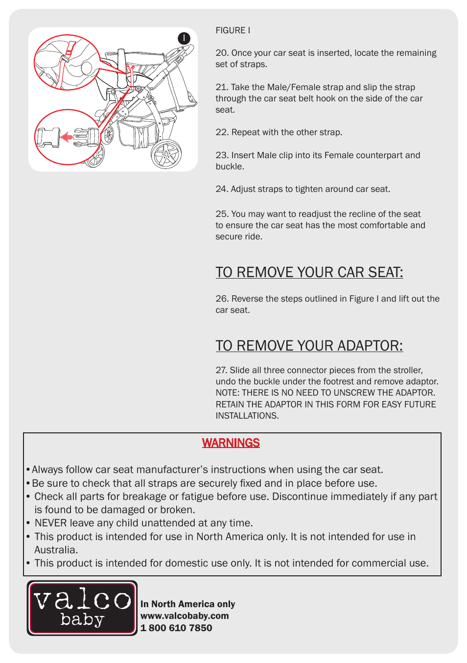 Valco Baby Twin Latitude Peg Perego Adaptor User Manual | Page 4 / 4