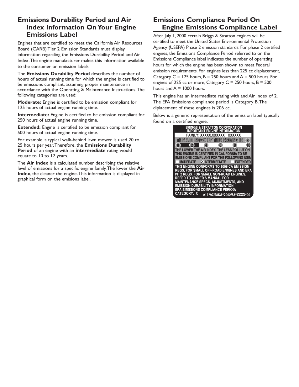Briggs & Stratton 30236 User Manual | Page 23 / 72
