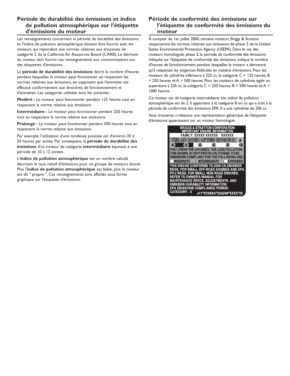 Briggs & Stratton 30236 User Manual | Page 47 / 72