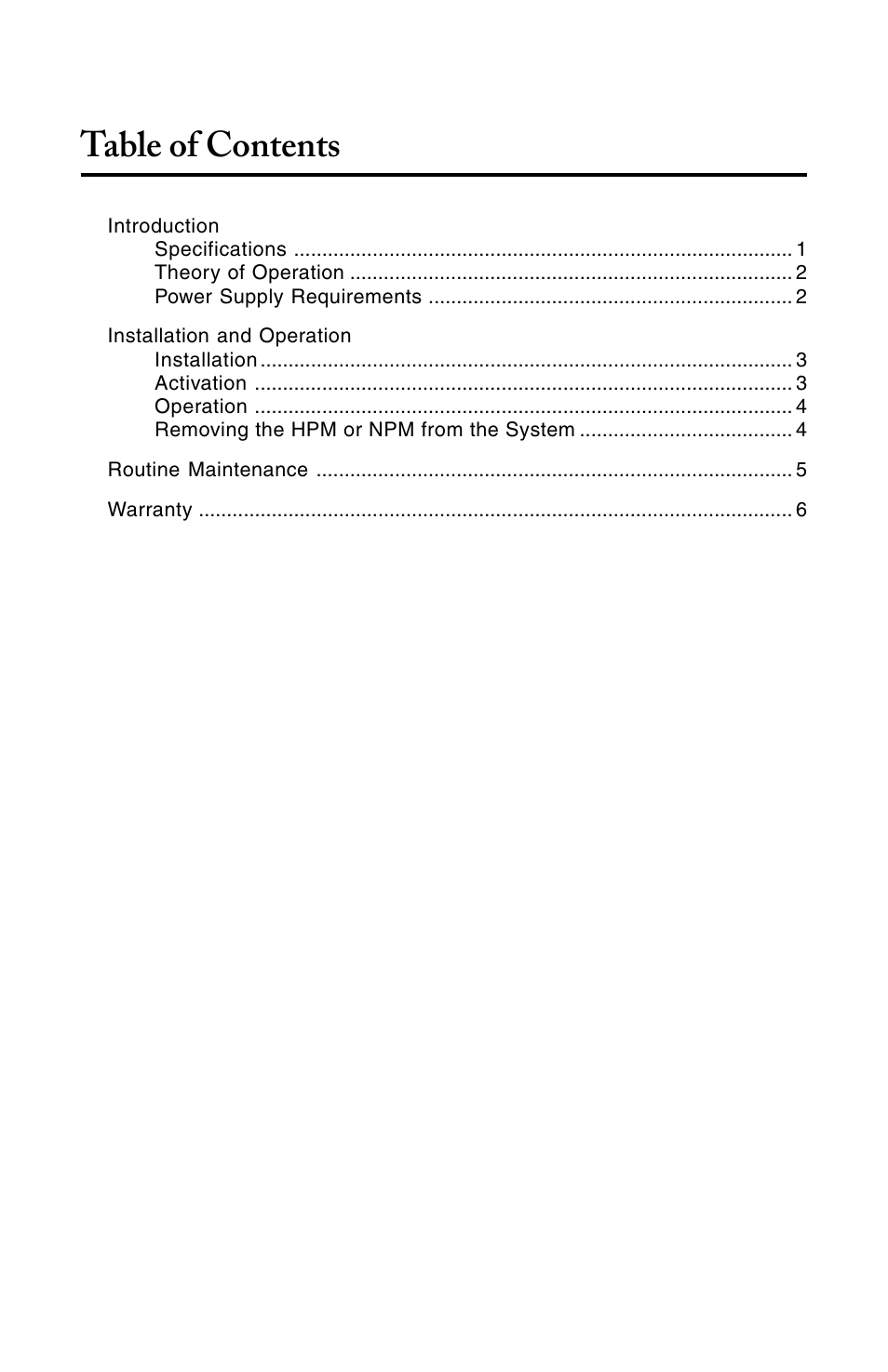 VICI NPM User Manual | Page 2 / 8