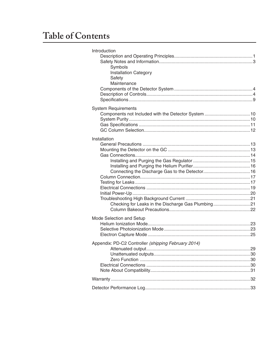 VICI D-2-I User Manual | Page 3 / 37