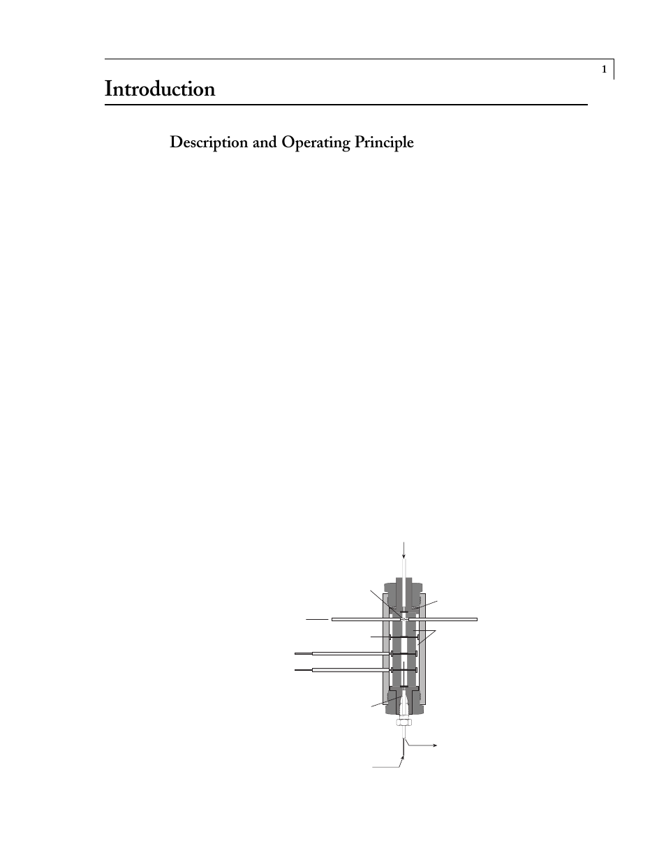 Introduction, Description and operating principles, Description and operating principle | VICI D-4-I-VA38-R User Manual | Page 3 / 18