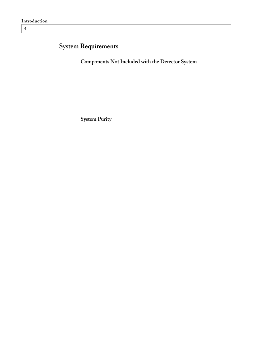 System requirements | VICI D-4-I-VA38-R User Manual | Page 6 / 18