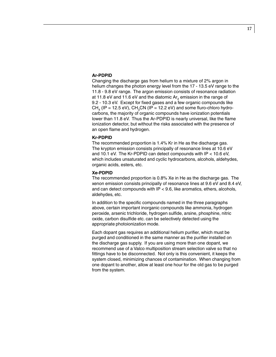VICI D-4-I-SH17-R User Manual | Page 21 / 25