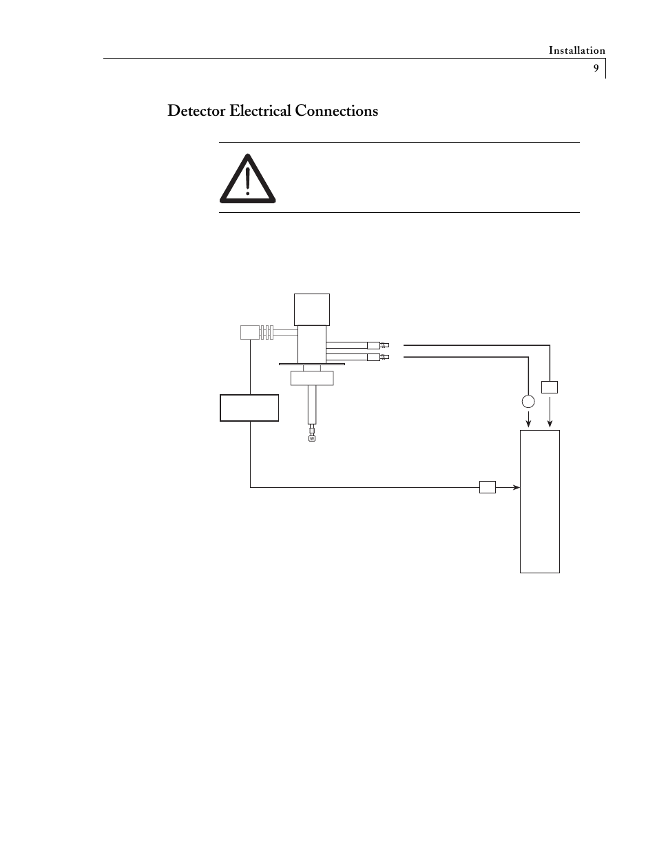 Detector electrical connections | VICI D-4-I-TQI-R User Manual | Page 10 / 19