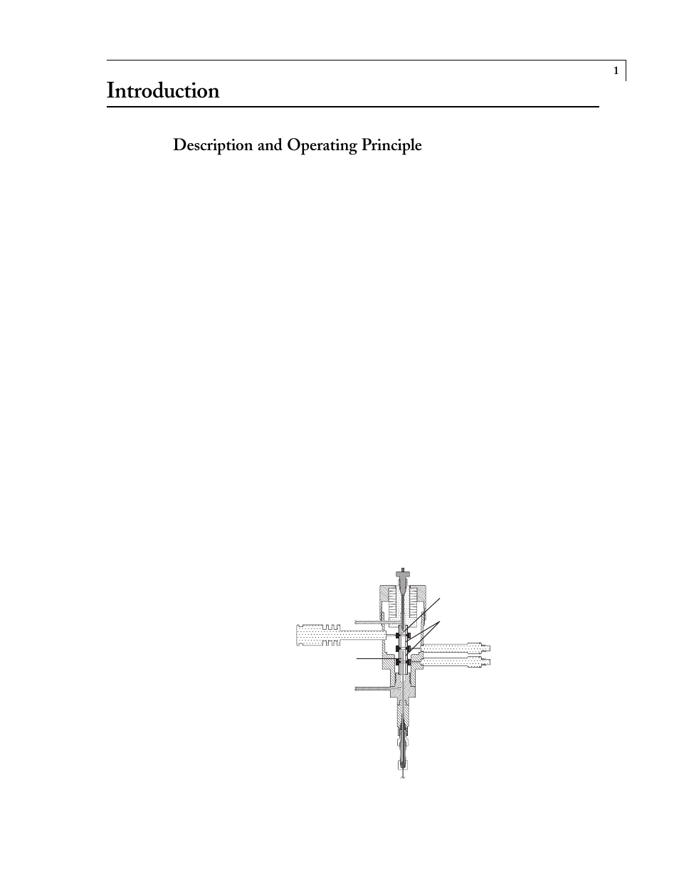 Introduction, Description and operating principles, Description and operating principle | VICI D-4-I-TQI-R User Manual | Page 2 / 19