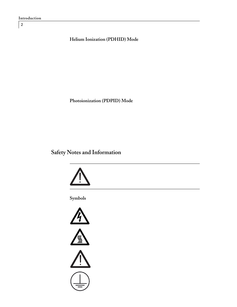 Safety notes and information | VICI D-4-I-TQI-R User Manual | Page 3 / 19