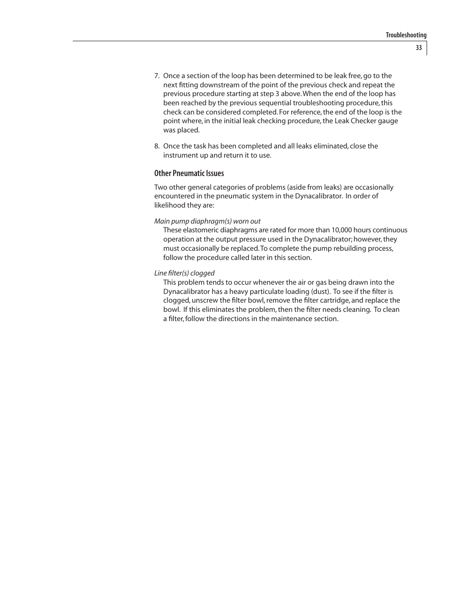 VICI 230 Dynacalibrator User Manual | Page 37 / 42