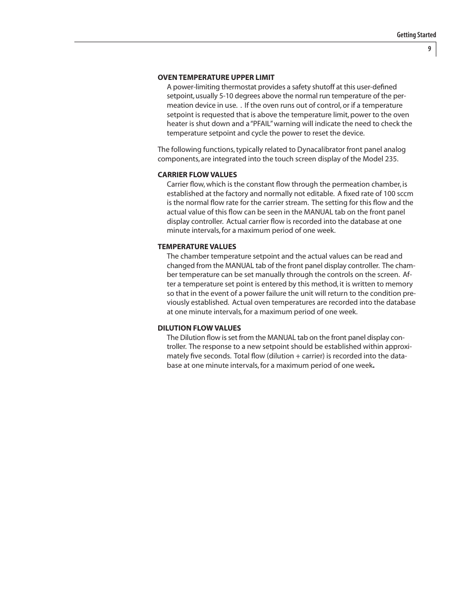 VICI 235 Dynacalibrator User Manual | Page 13 / 31