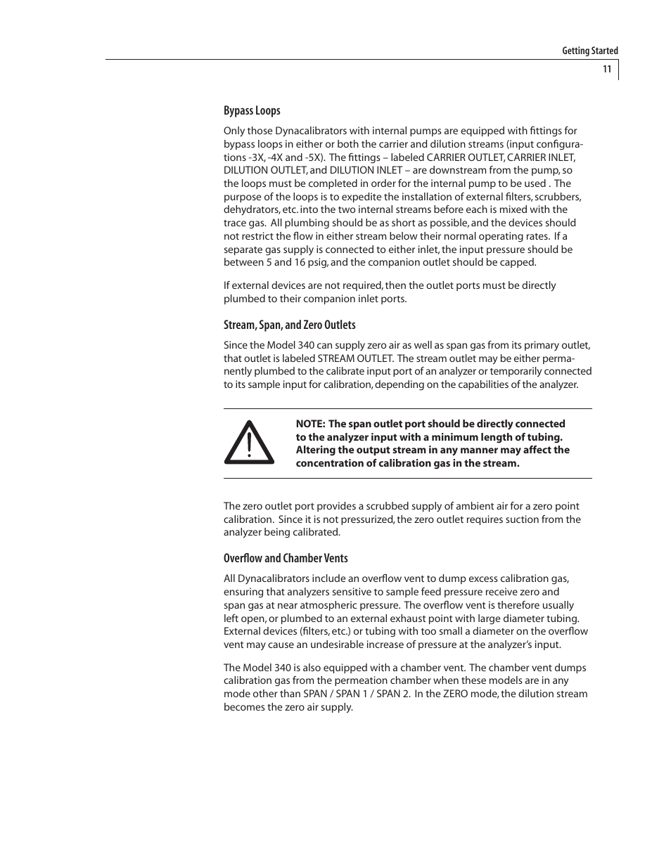 VICI 340 Dynacalibrator User Manual | Page 15 / 44