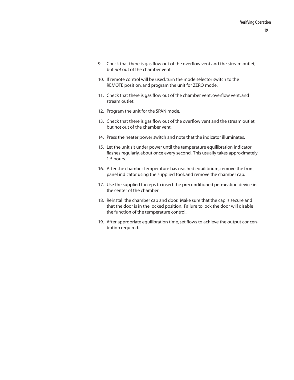 VICI 340 Dynacalibrator User Manual | Page 23 / 44