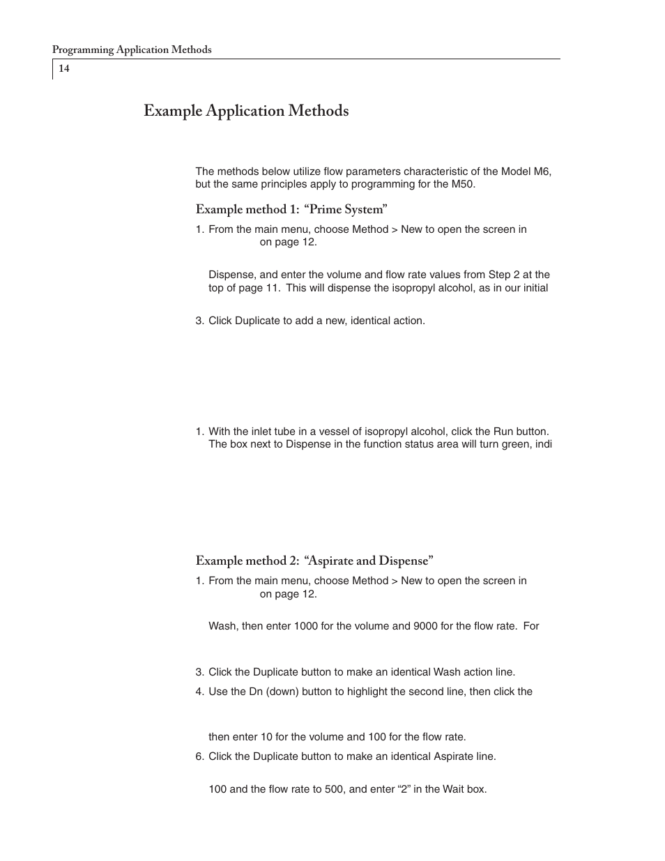 Example application methods | VICI M Series User Manual | Page 18 / 34