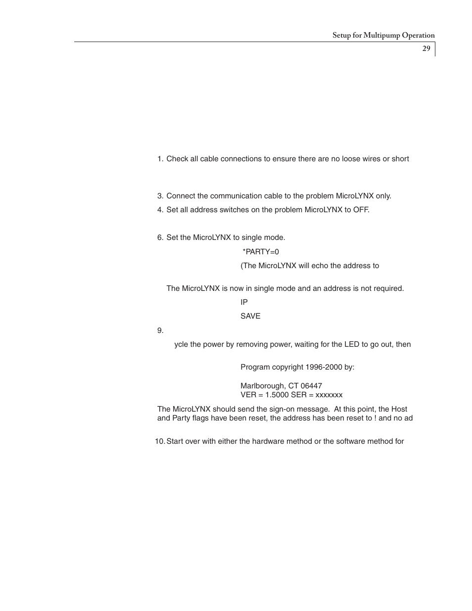 VICI M Series User Manual | Page 33 / 34