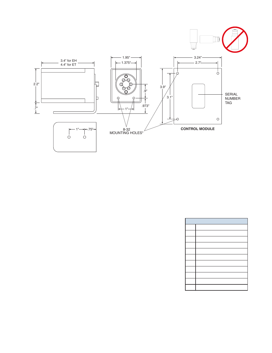 Digital control of the actuator, Mounting, Initialization | Digital communication protocol, Input modes | VICI Two Position Microelectric User Manual | Page 3 / 6