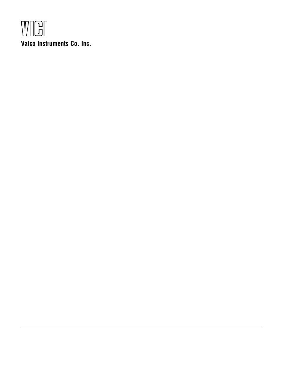 VICI Two position Standard electric User Manual | 27 pages