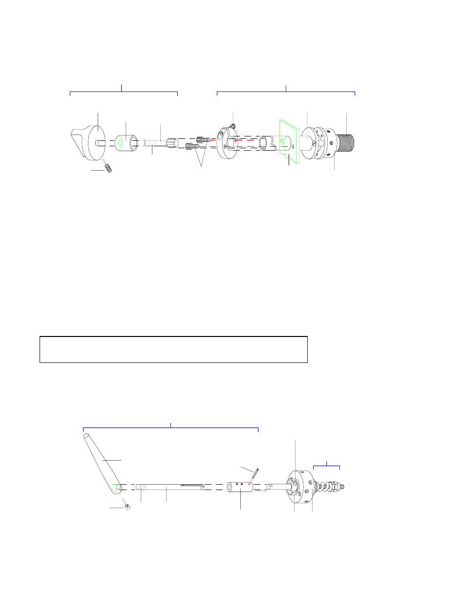 13 removing the handle from a p type valve, Figure 5: manual valve on a standoff, Figure 6: p type valve with an svh handle 6 | VICI Two position Standard electric User Manual | Page 8 / 27