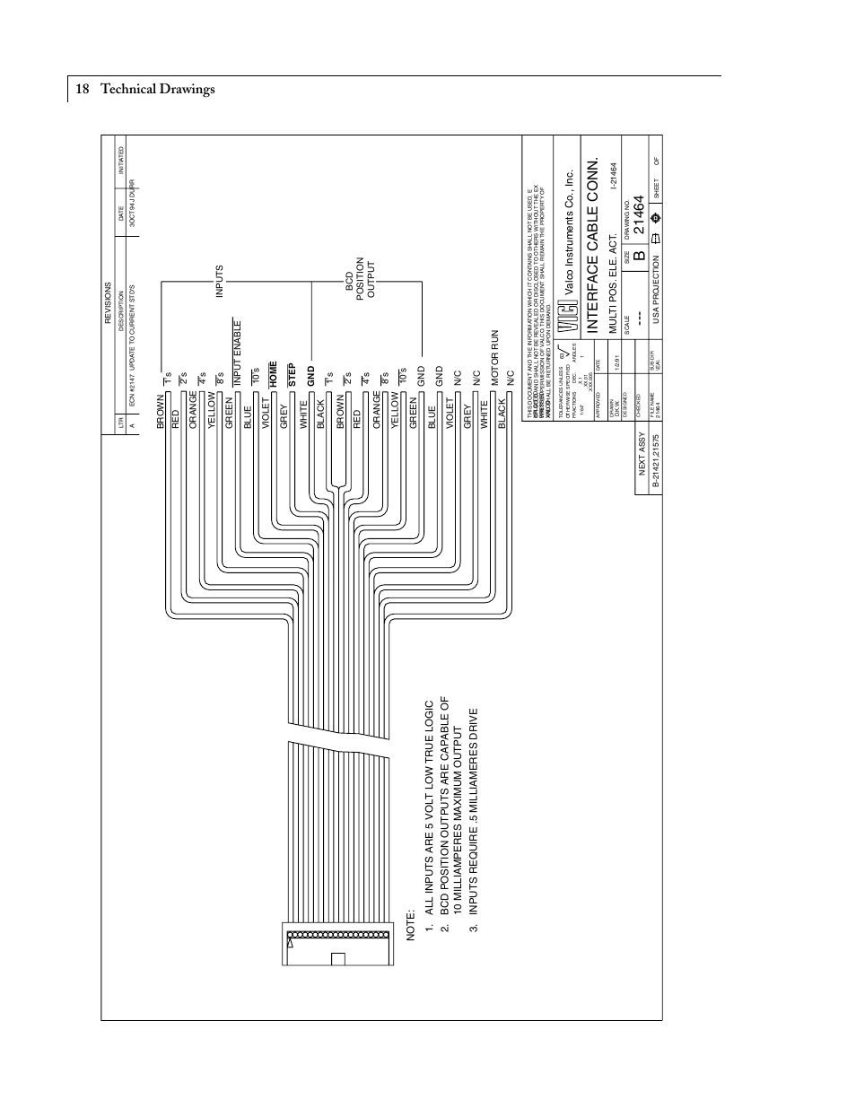 Technical drawings | VICI Selectors (multiposition) Standard electric User Manual | Page 20 / 32