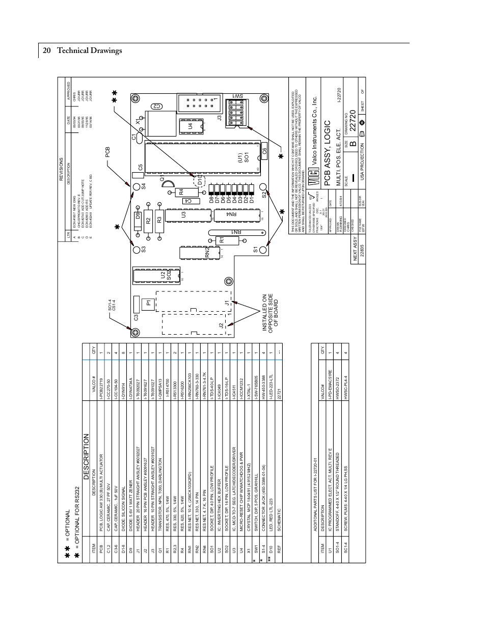 Technical drawings | VICI Selectors (multiposition) Standard electric User Manual | Page 22 / 32