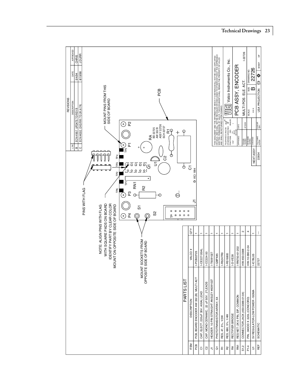 Technical drawings | VICI Selectors (multiposition) Standard electric User Manual | Page 25 / 32