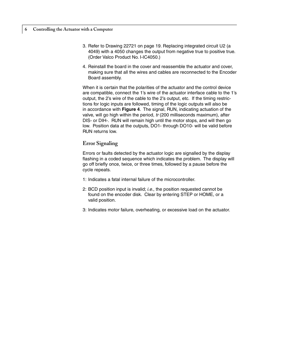 VICI Selectors (multiposition) Standard electric User Manual | Page 8 / 32