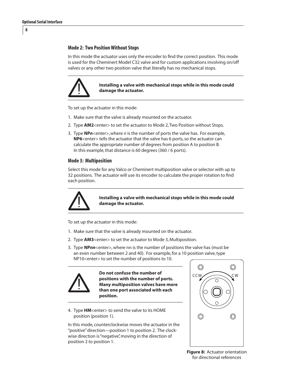 VICI EUT Universal Electric Actuator User Manual | Page 12 / 27