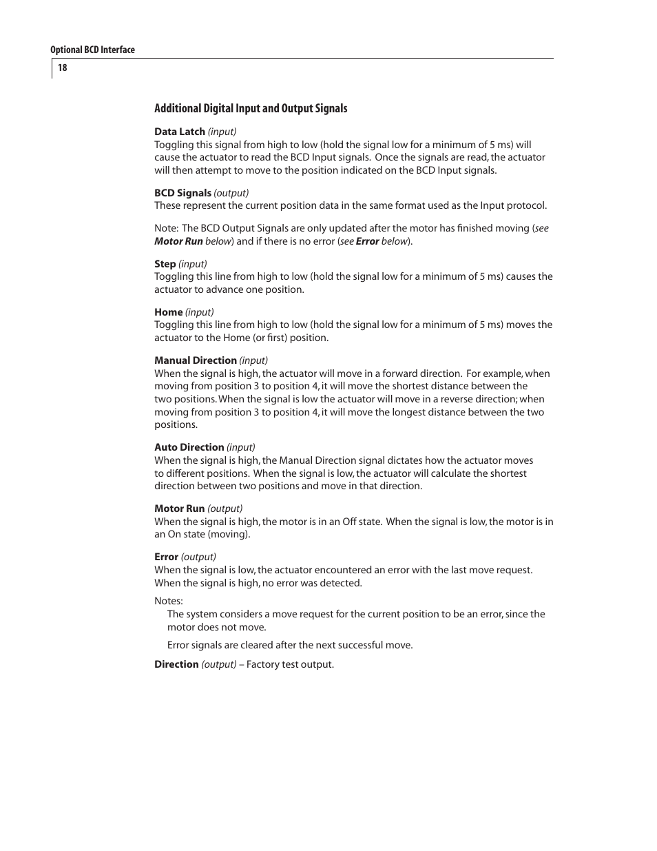 VICI EUT Universal Electric Actuator User Manual | Page 22 / 27