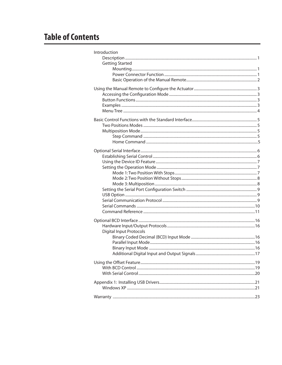 VICI EUT Universal Electric Actuator User Manual | Page 3 / 27