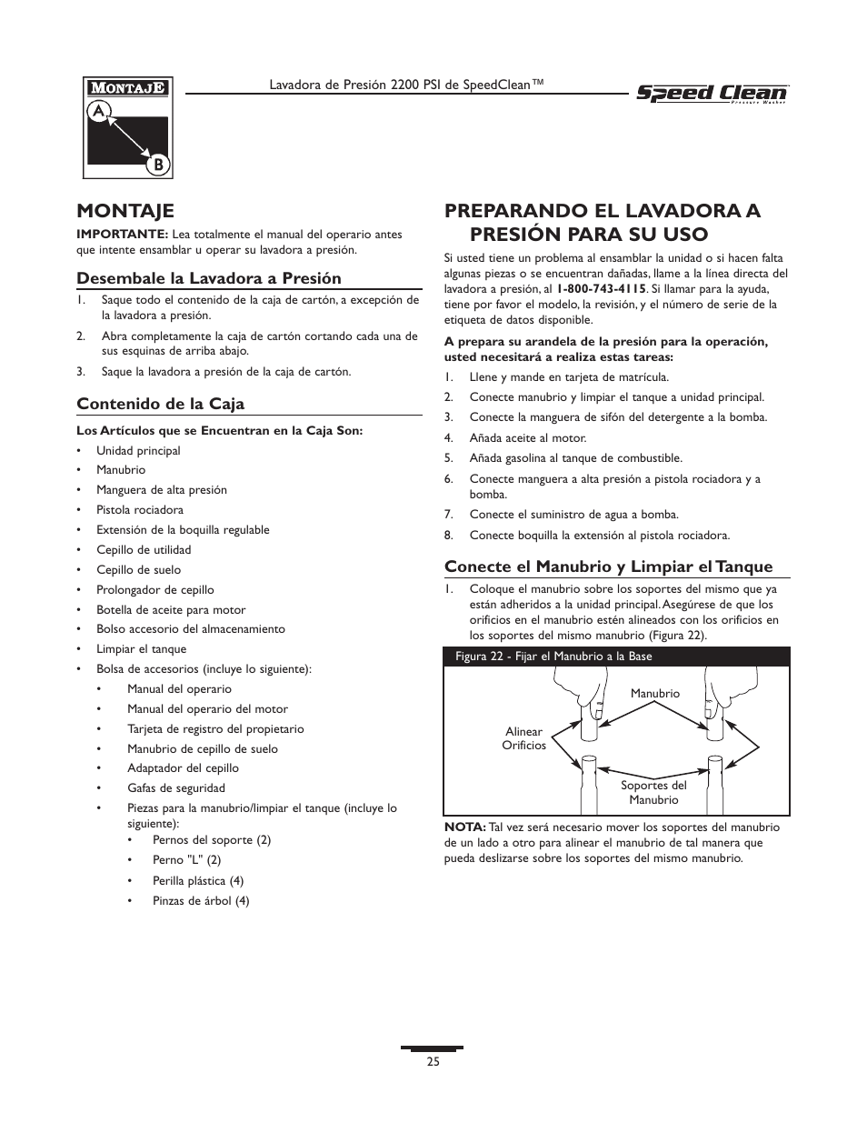 Briggs & Stratton 020261-0 User Manual | Page 25 / 36