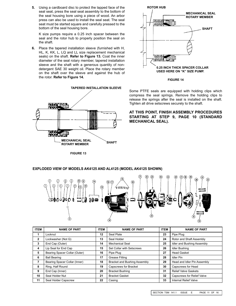 Viking Pump TSM141.1: G-LL 125/4125 User Manual | Page 11 / 16