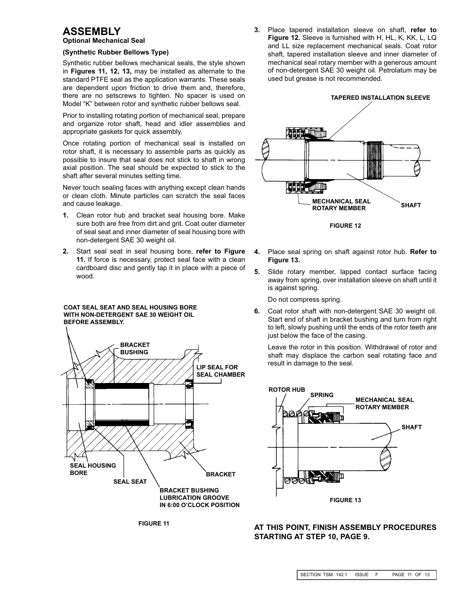 Assembly | Viking Pump TSM142.1: H-LL 225/4225 User Manual | Page 11 / 14