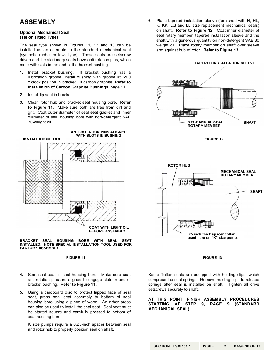 Assembly | Viking Pump TSM151.1: H-LL 123/4123 User Manual | Page 10 / 13