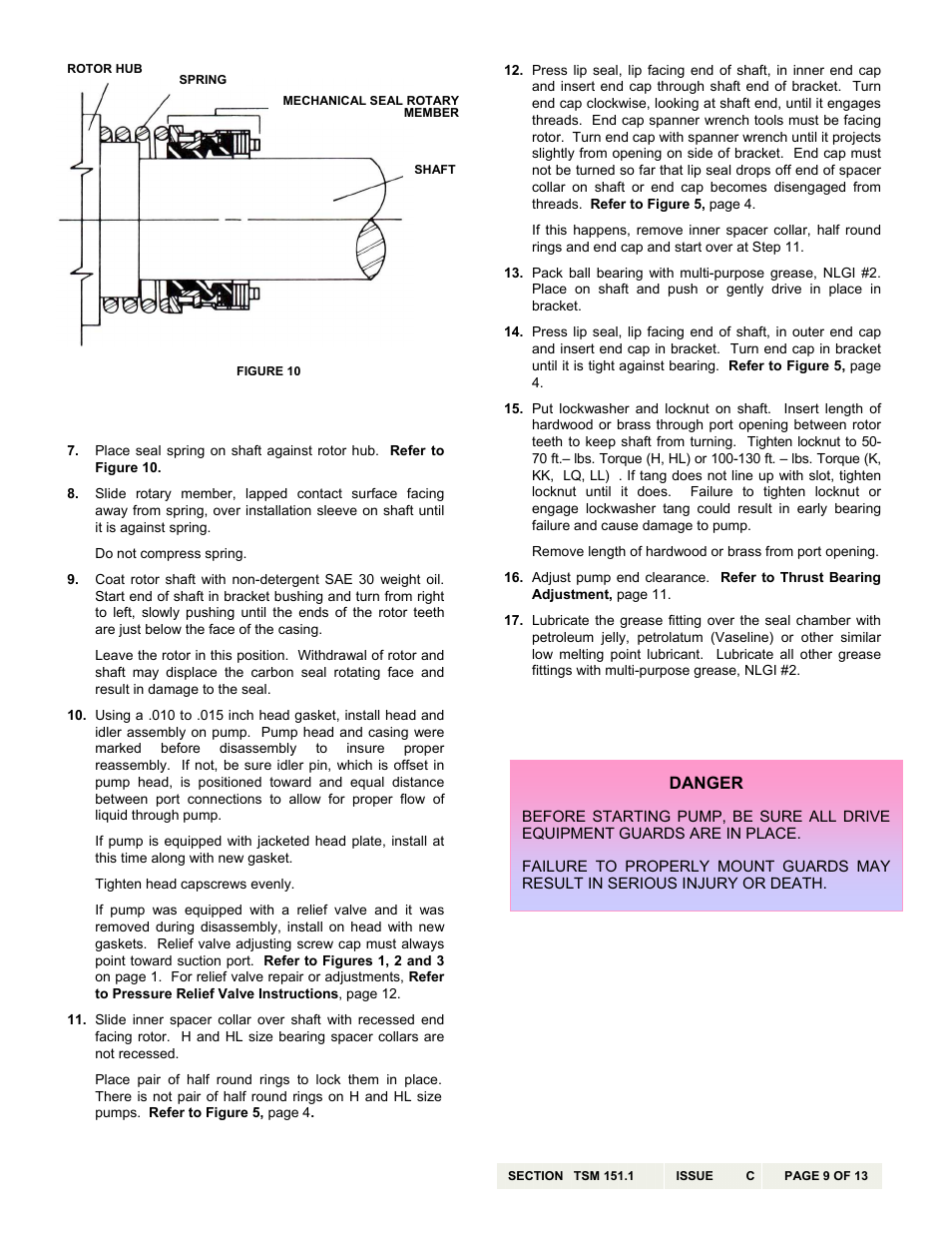 Viking Pump TSM151.1: H-LL 123/4123 User Manual | Page 9 / 13